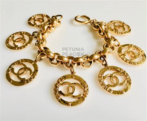 chanel classic bracelets|authentic Chanel charm bracelets.